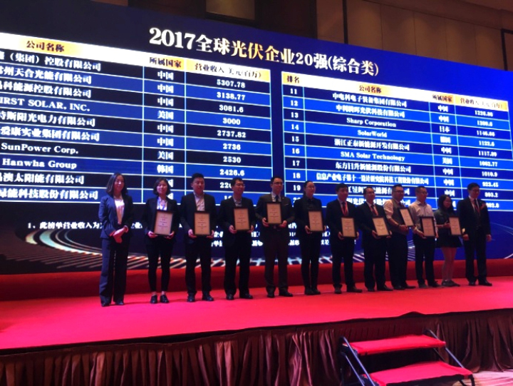 1-我院在2017全球光伏企業(yè)20強(qiáng)排行榜綜合類中獲獎(jiǎng)高級副院長余才志代表我院上臺領(lǐng)獎(jiǎng).jpg